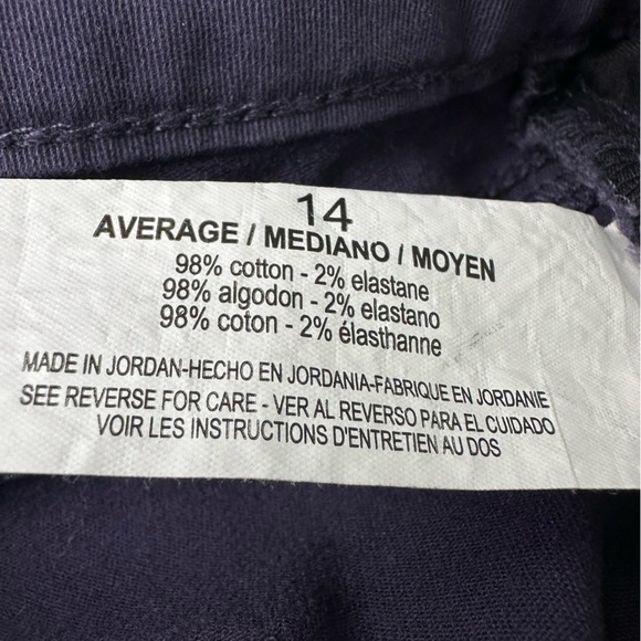 GLORIA Vanderbilt All Around Slimming Effect Curvy Jeans Purple Size 14 - Picture 4 of 7